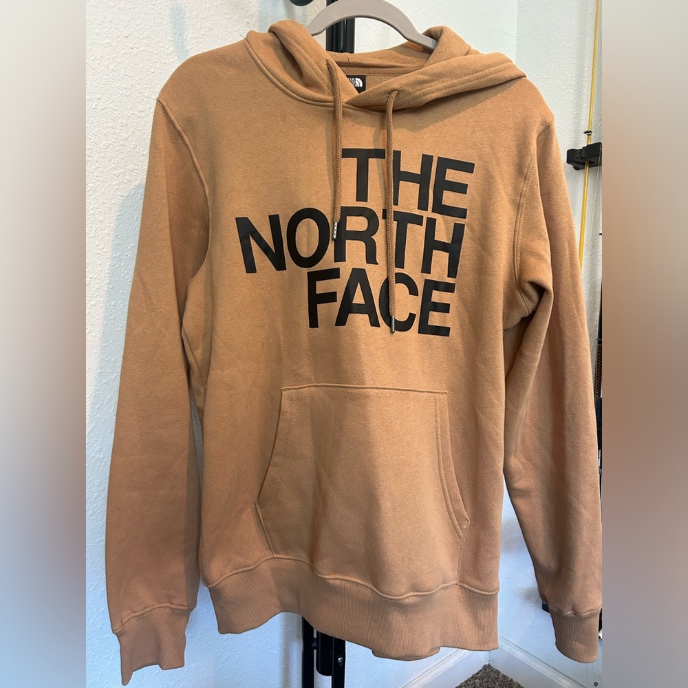 Brand new!! The North Face Tan Pullover Hoodie Sweatshirt